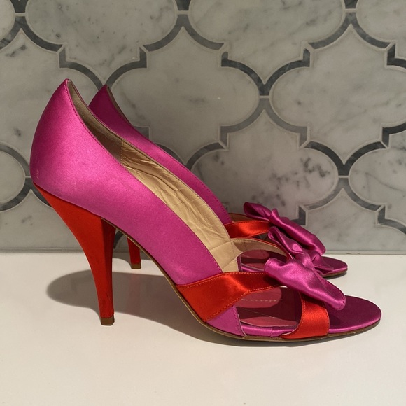 Satin Kate Spade Heels - Picture 4 of 5